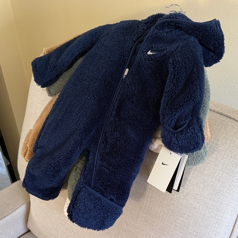 Baby Nike Sherpa Coveralls (4 total)